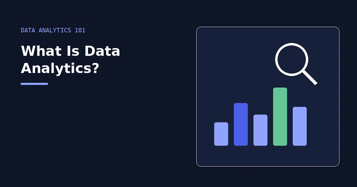 What Is Data Analytics? A Beginner's Guide